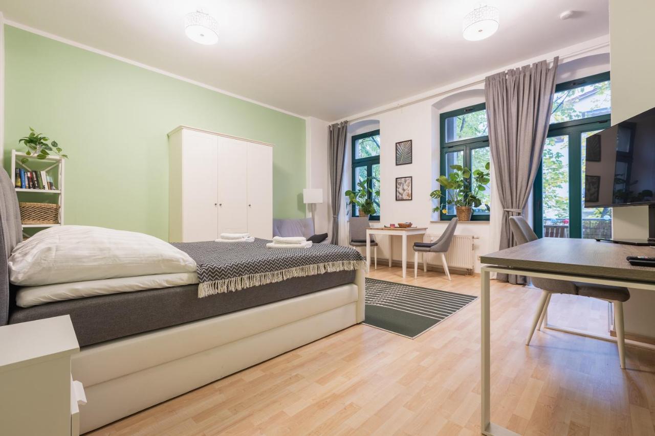 Greens - Ruhige Schoene 1Rwhg Gut Gelegen Mit Balkon Dresden Exterior foto